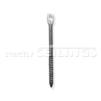 4" Acoustical Eye Lag Wood Screw